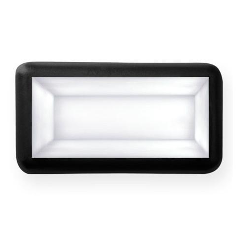 Tortuga led 9w cálida polipropileno negra